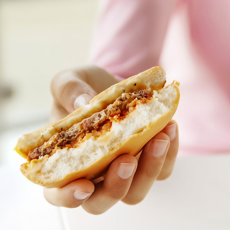 Домашние гамбургеры с курицей