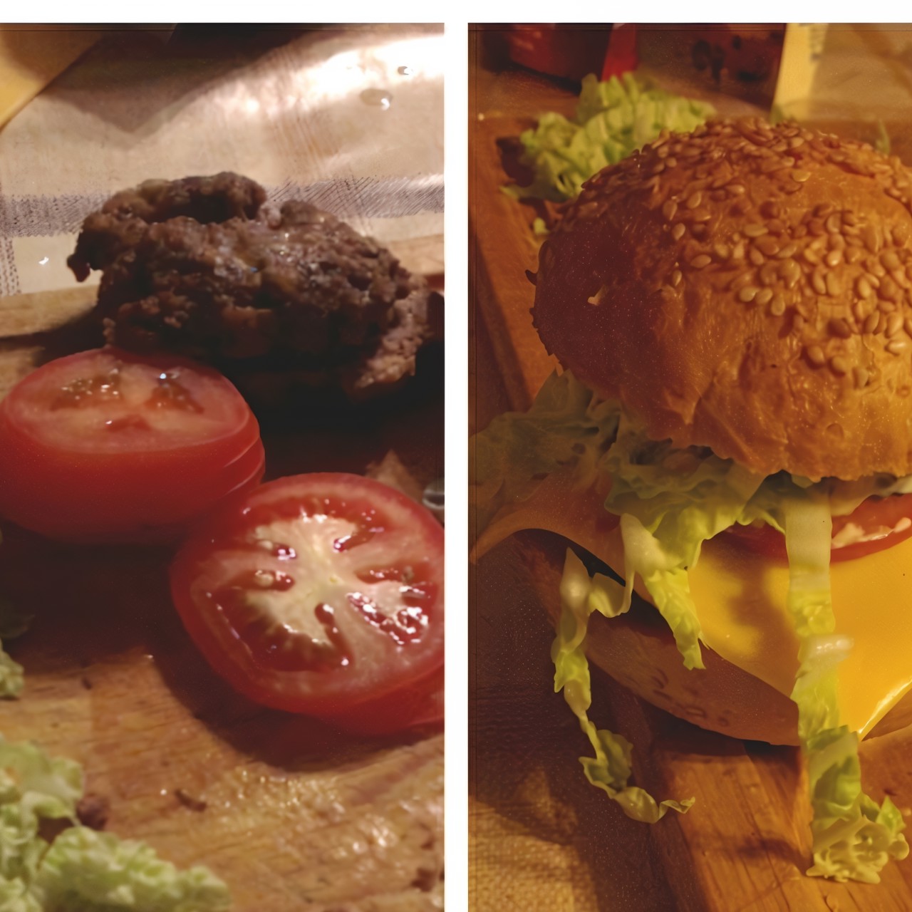 Домашние гамбургеры с маринованными огурцами