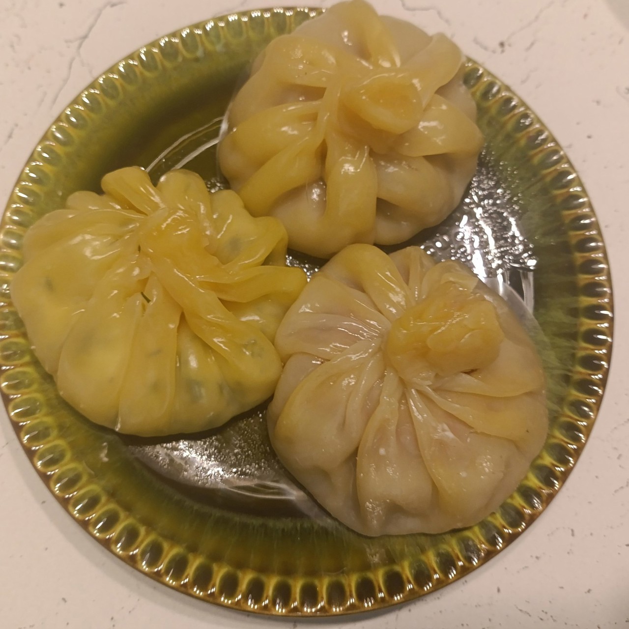 Домашние хинкали из готового теста в пароварке