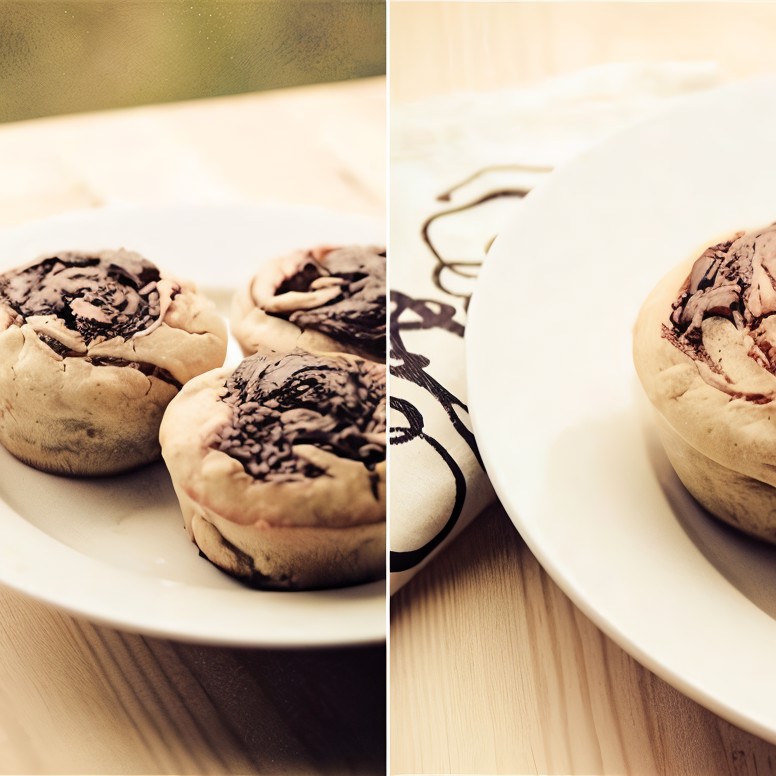 Домашние маффины с бананом и нутеллой (Starbucks has a rest)