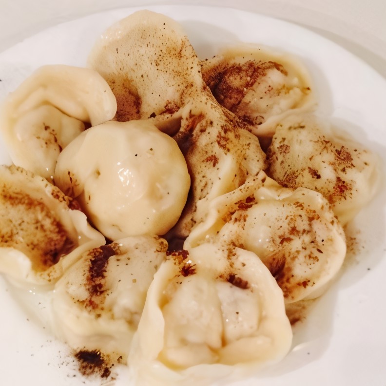 Домашние пельмени со смешенным фаршем