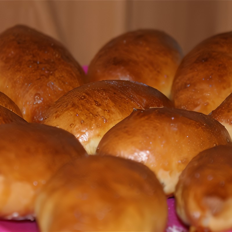 Домашние пирожки с яблоком и корицей