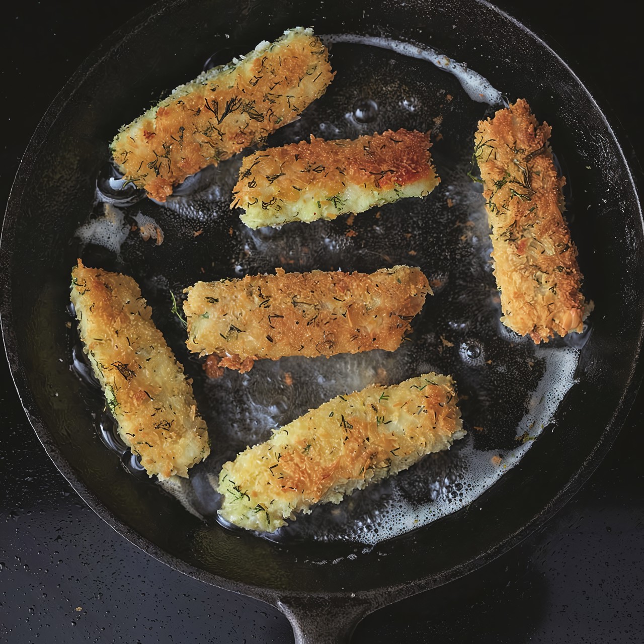 Домашние рыбные палочки