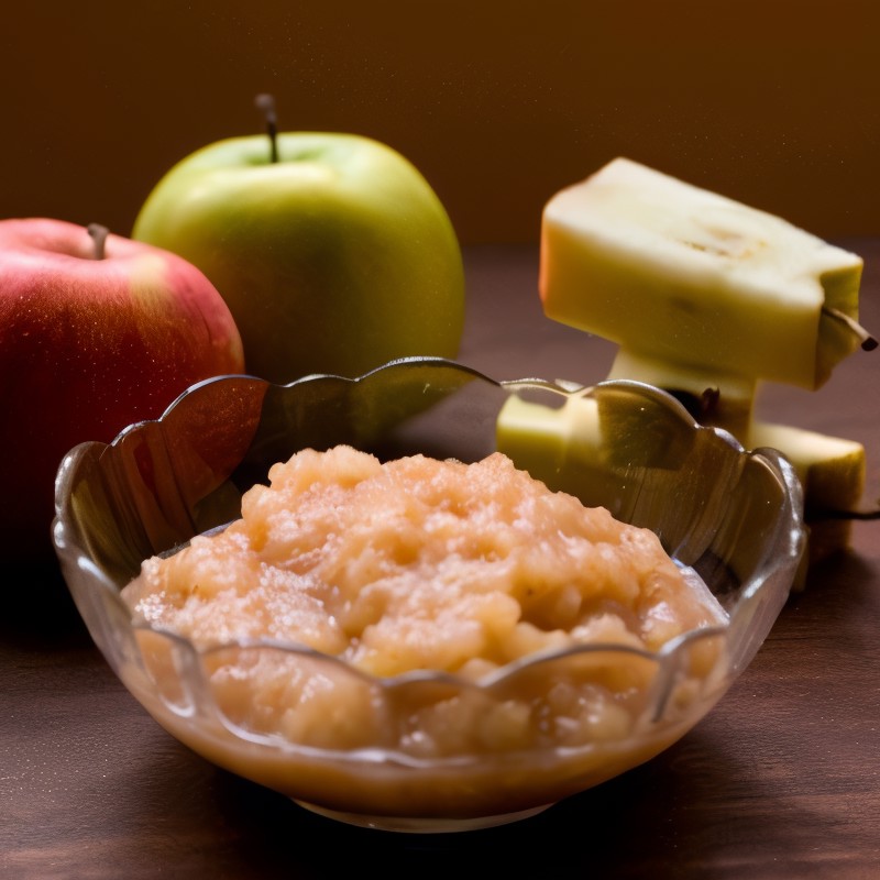 Простой рецепт домашнего яблочного соуса без сахара