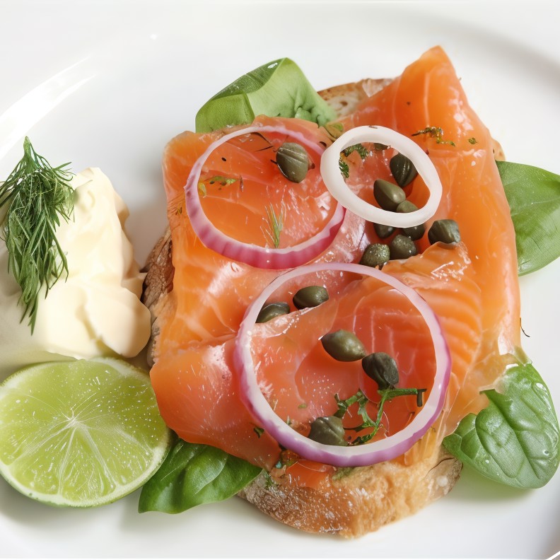 Домашний малосольный лосось в перце