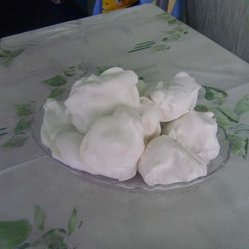 Домашний сахарный зефир