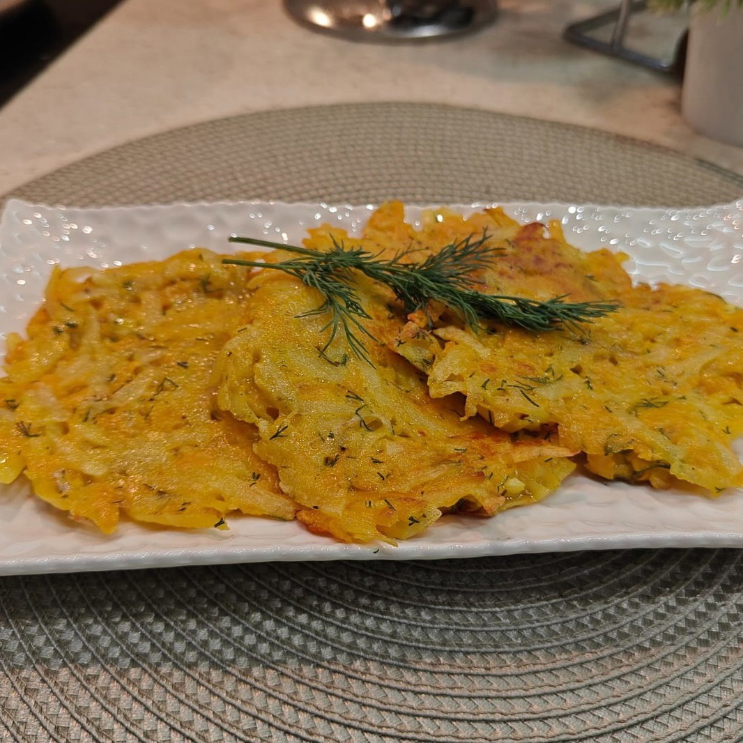 Драники из тыквы