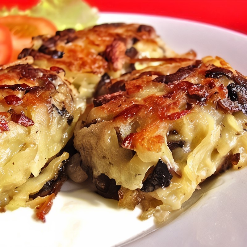 Драники с грибами