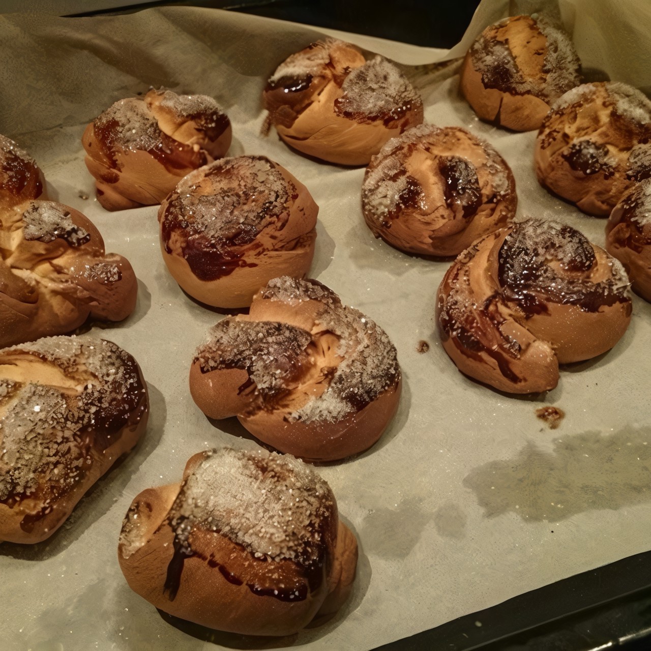 Дрожжевые булочки