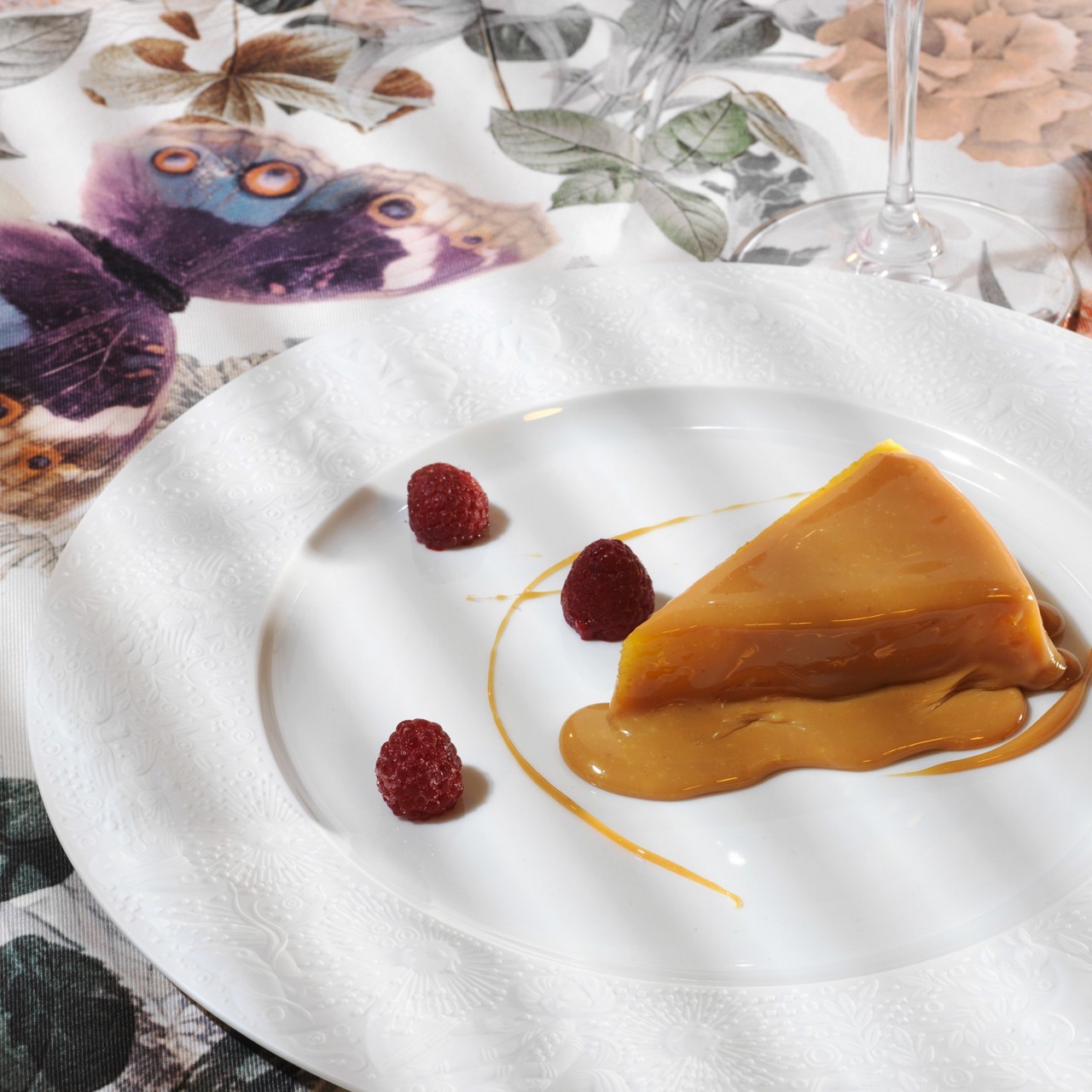 Дульче-де-лечче с полентой