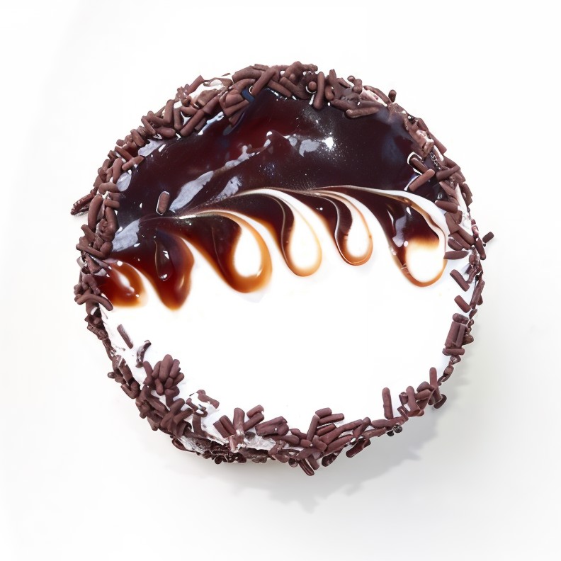 Двухцветные пирожные