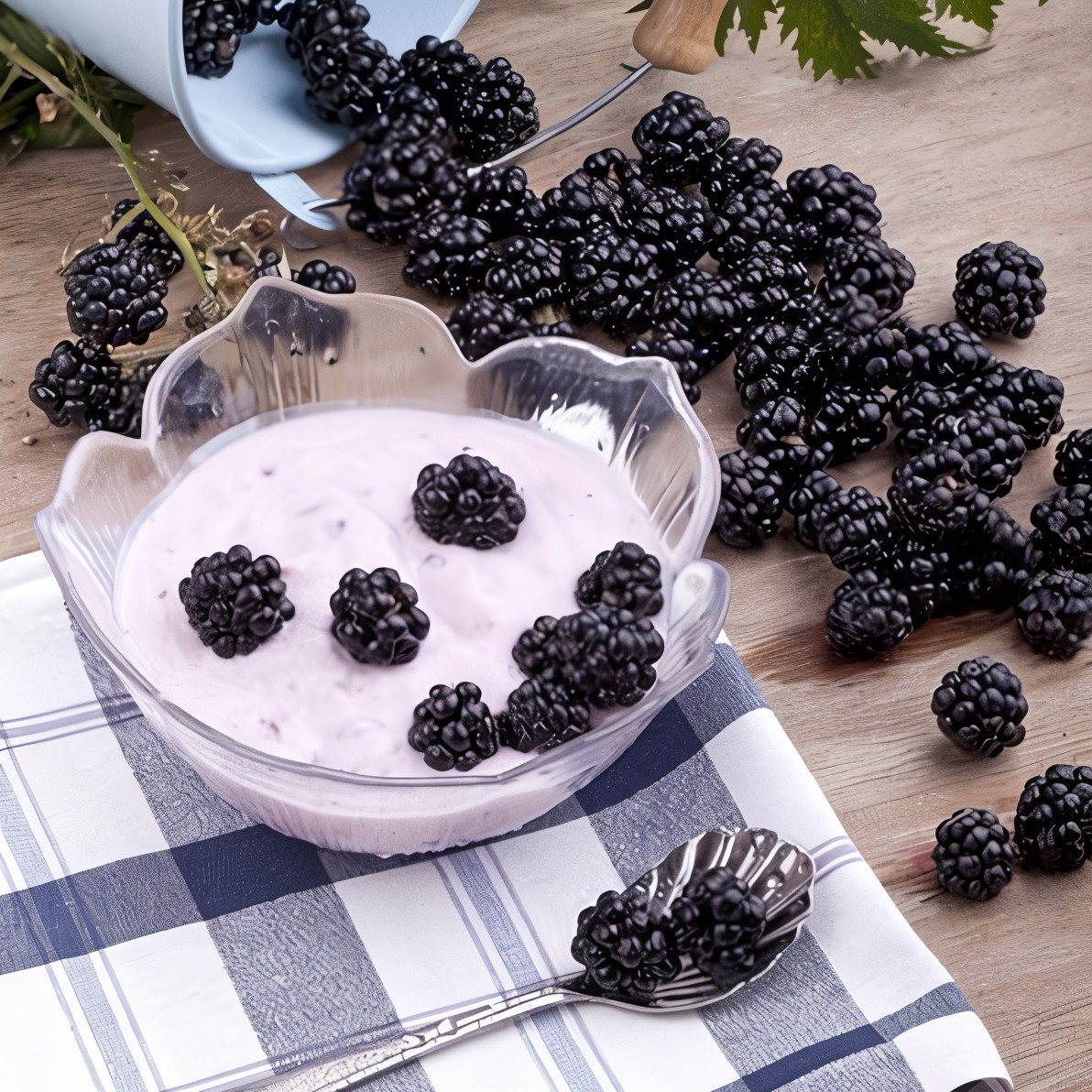 Ежевичный крем