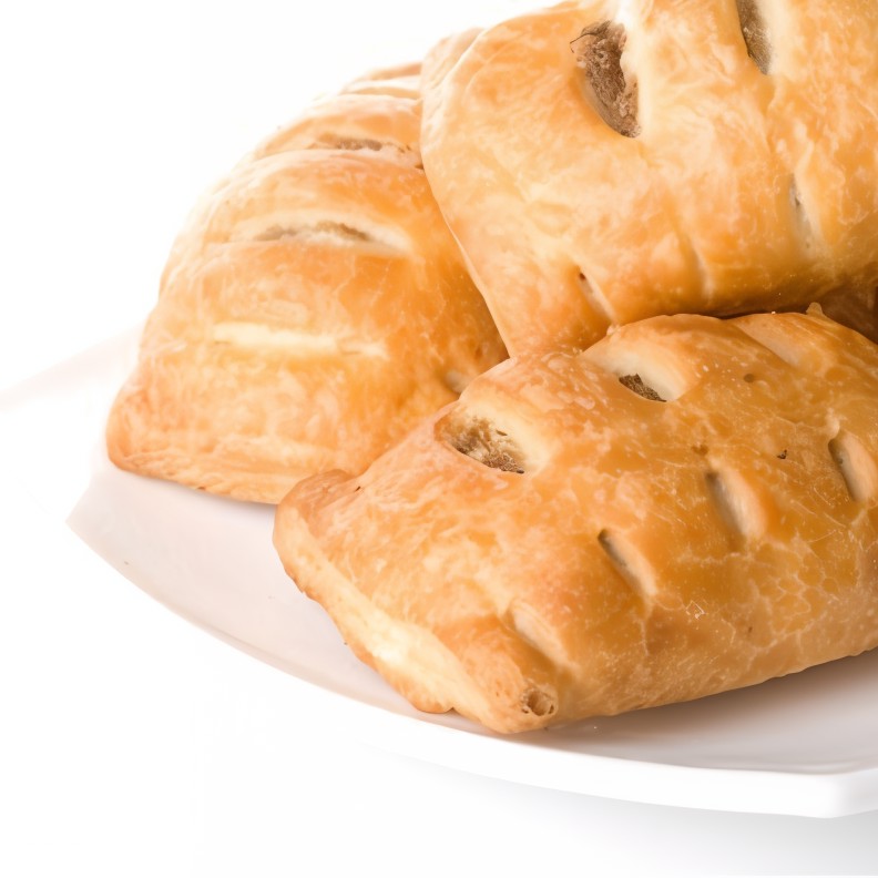 Фаршированные грибами и тимьяном куриные грудки в тесте