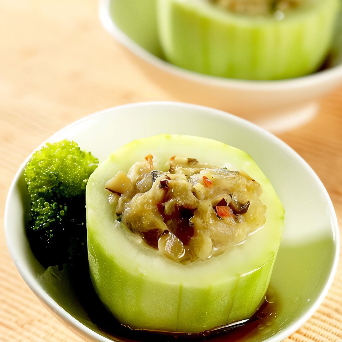 Фаршированные огурцы