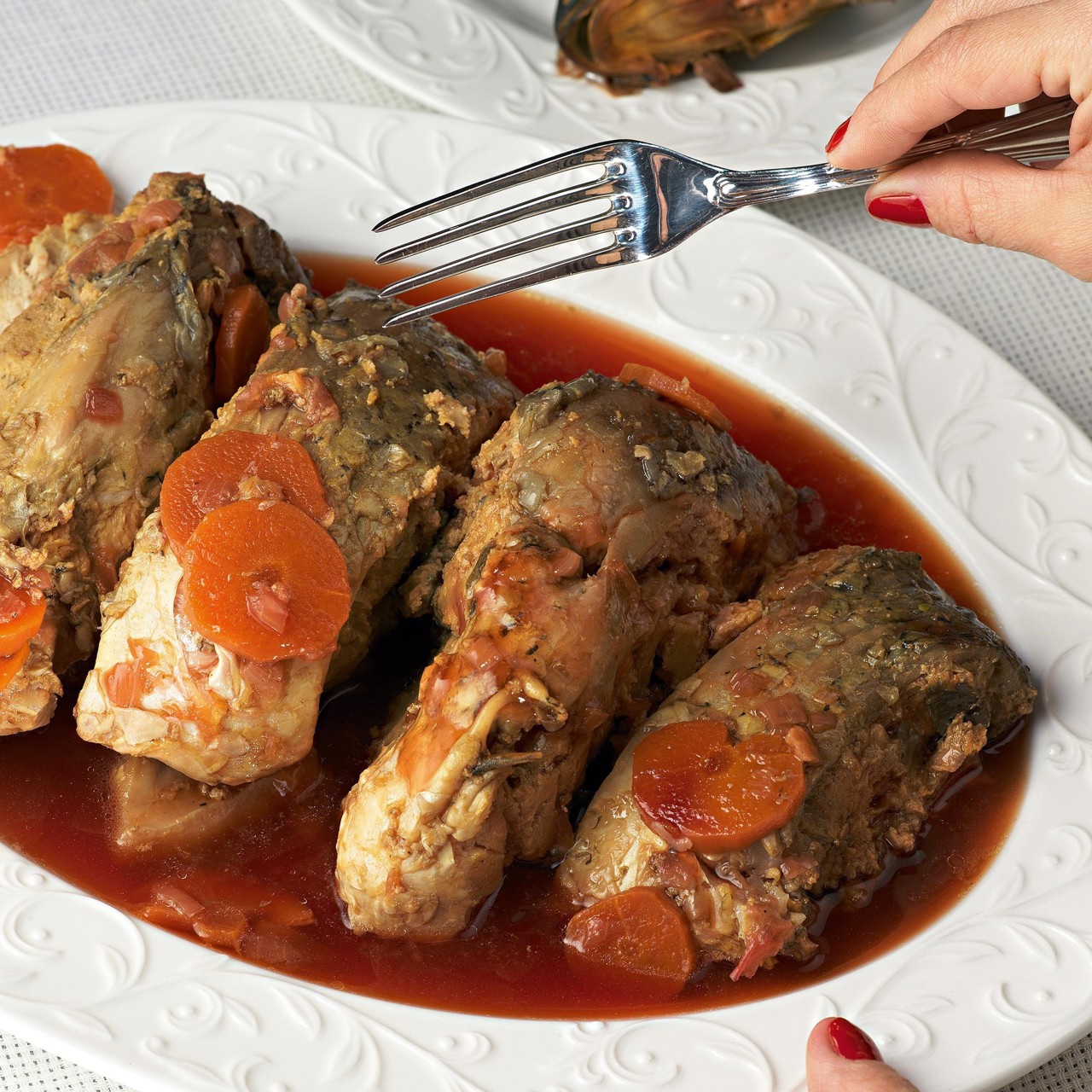 Фаршированный карп