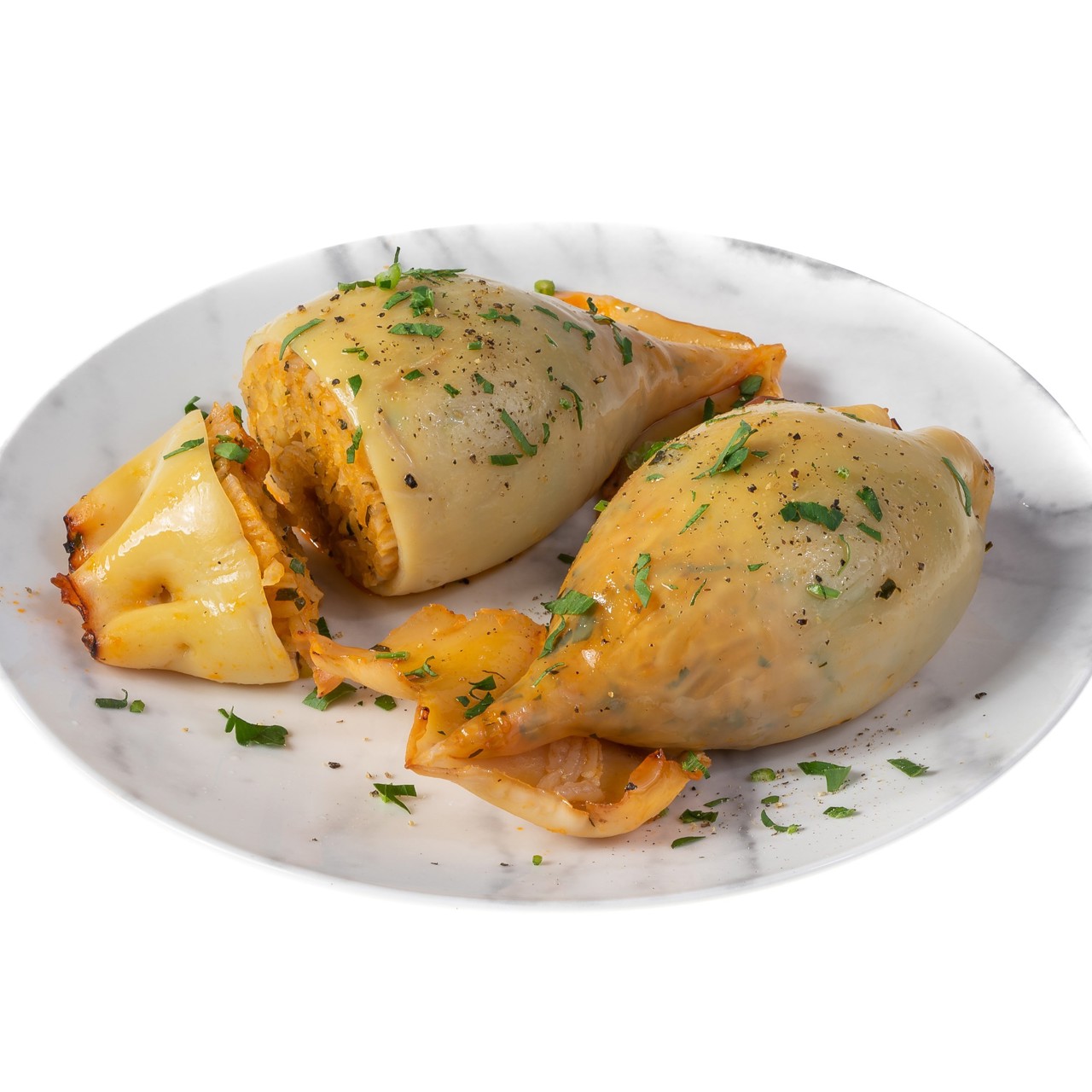 Фаршированные кальмары