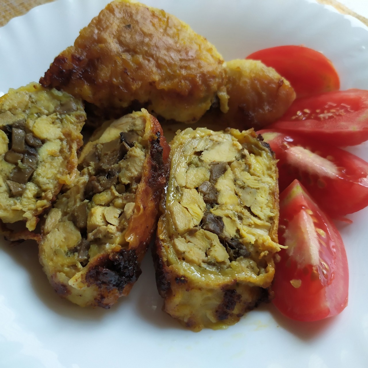 Фаршированные окорочка