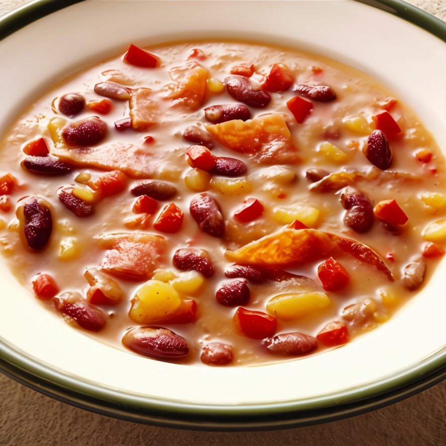 Фасоль с картофелем