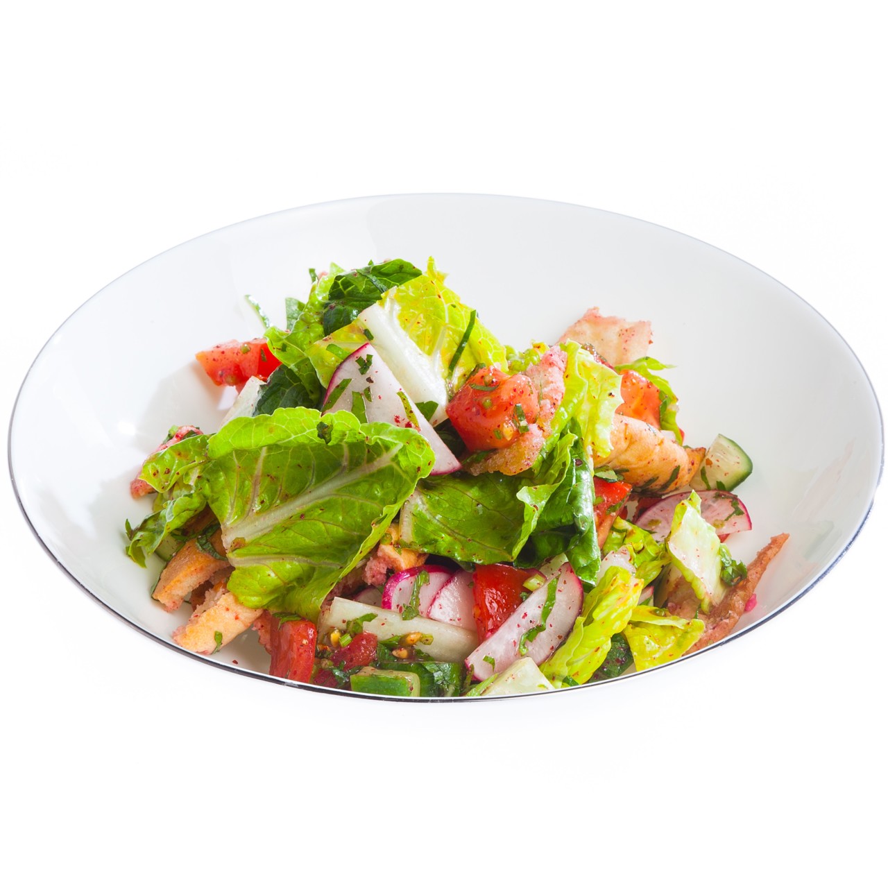 Левантийский салат фаттуш