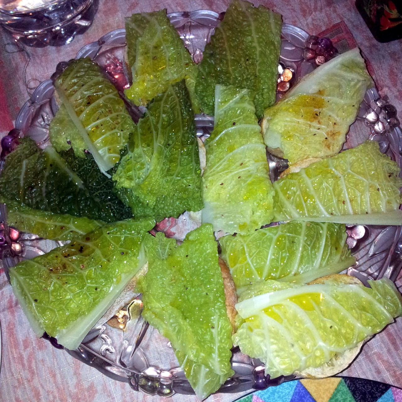 Феттунты с савойской капустой