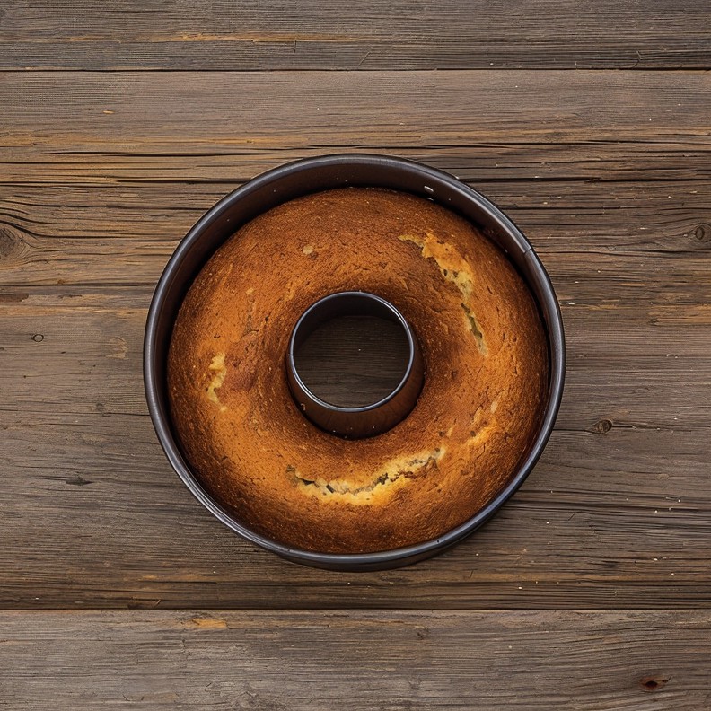 Фиалковый кекс