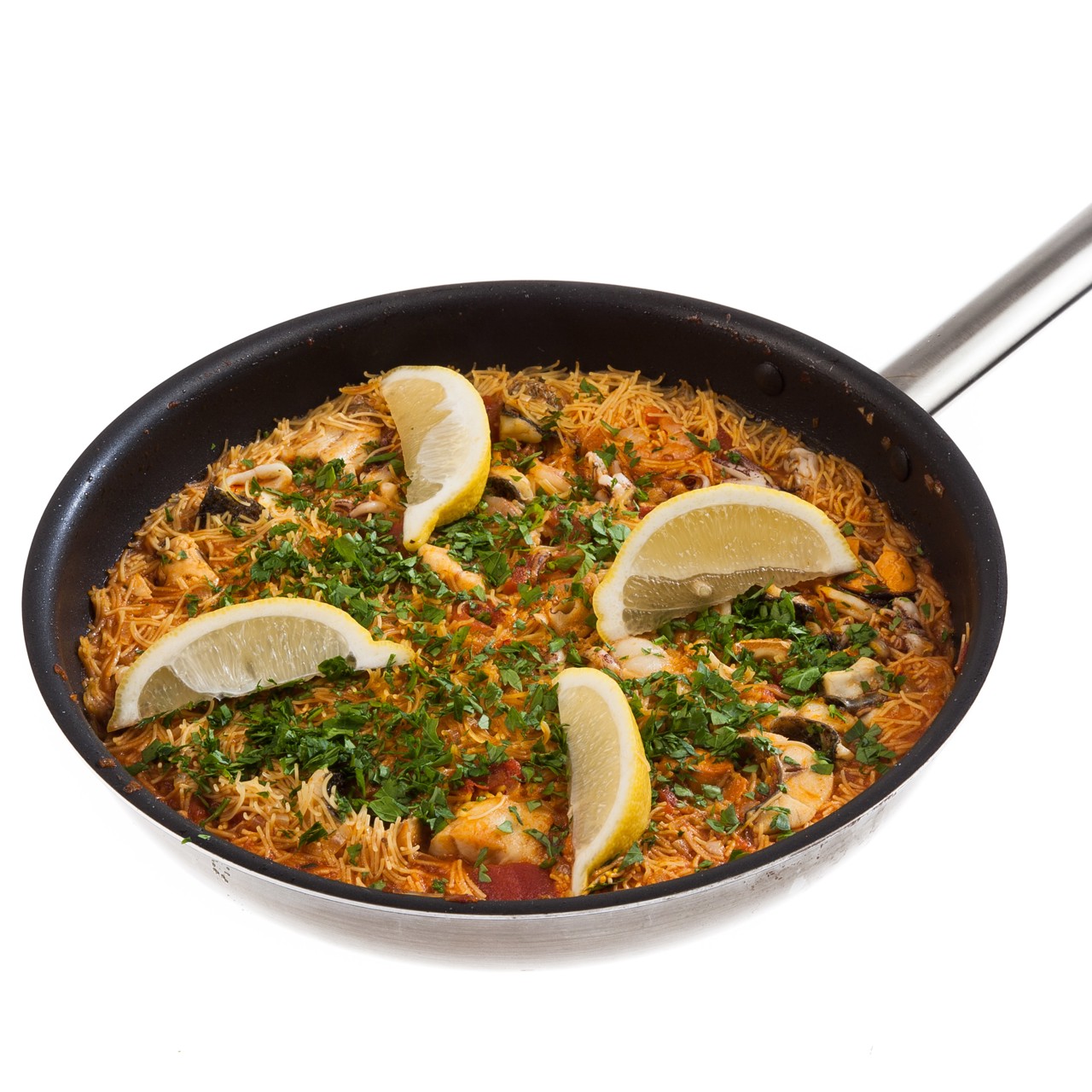 Вермишель по-валенсийски фидеуа