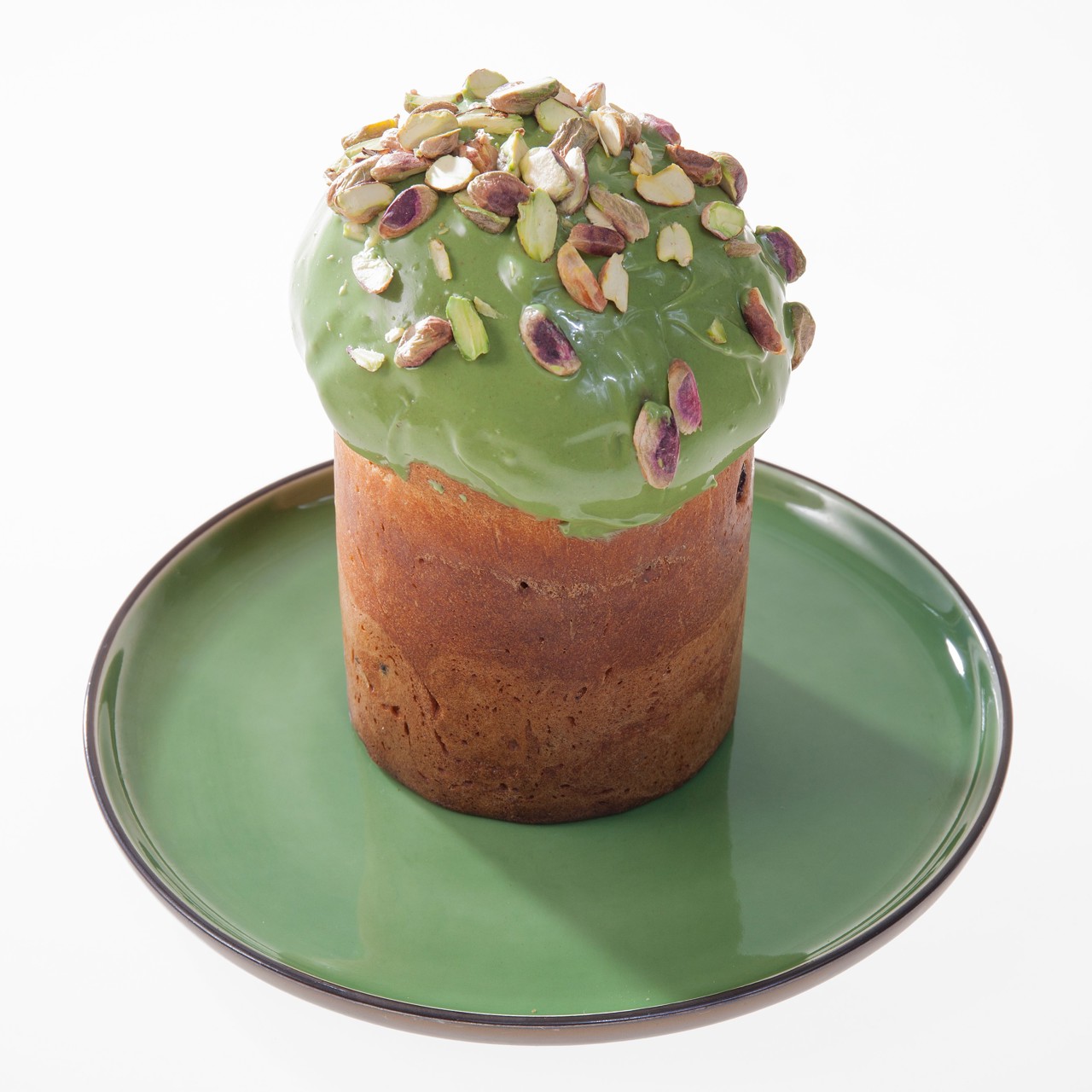 Фисташковая глазурь для кулича