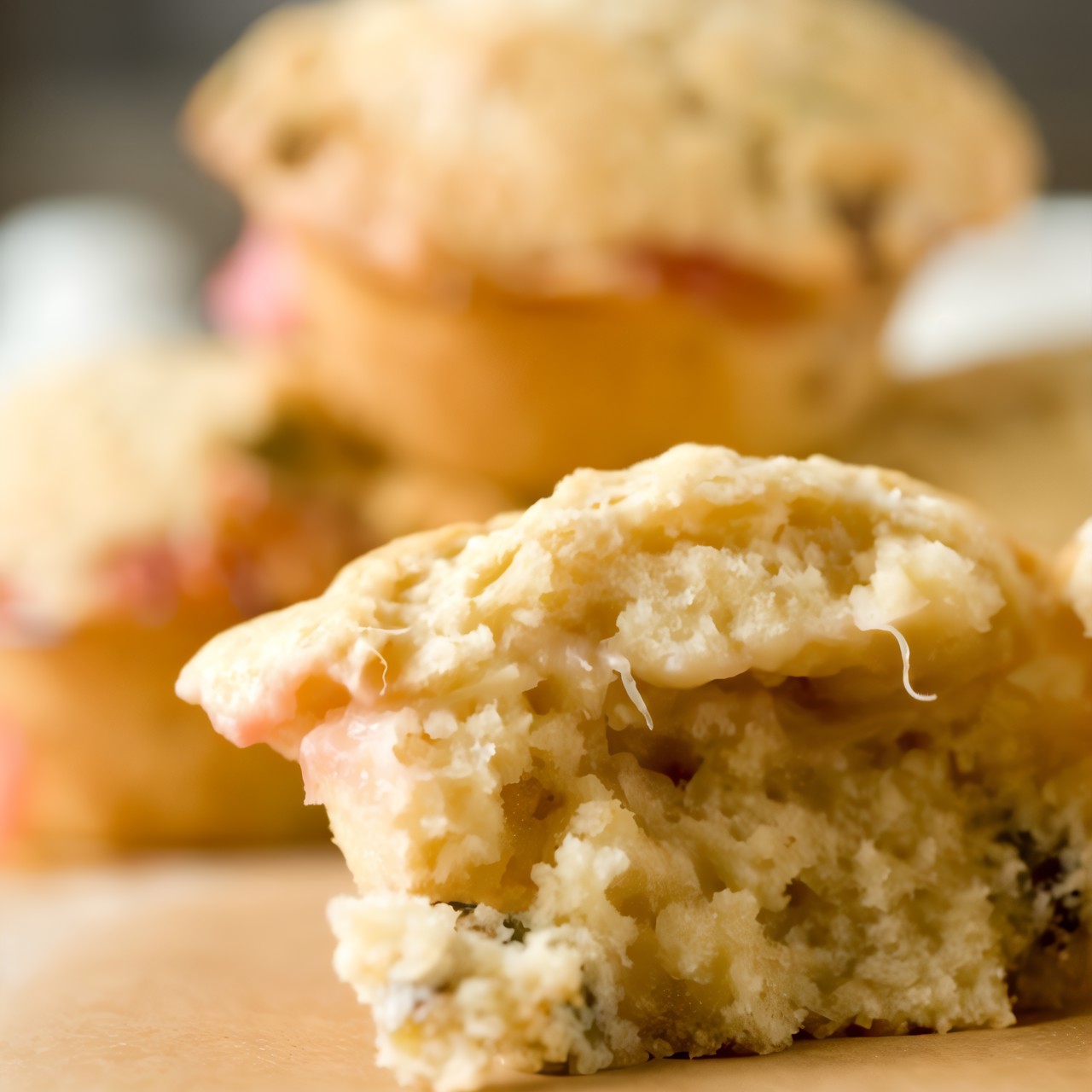 Фисташковые пирожные с карамелью