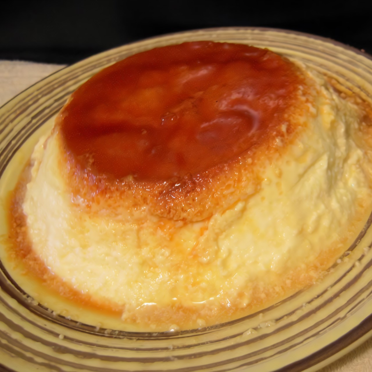 Флан с карамелью