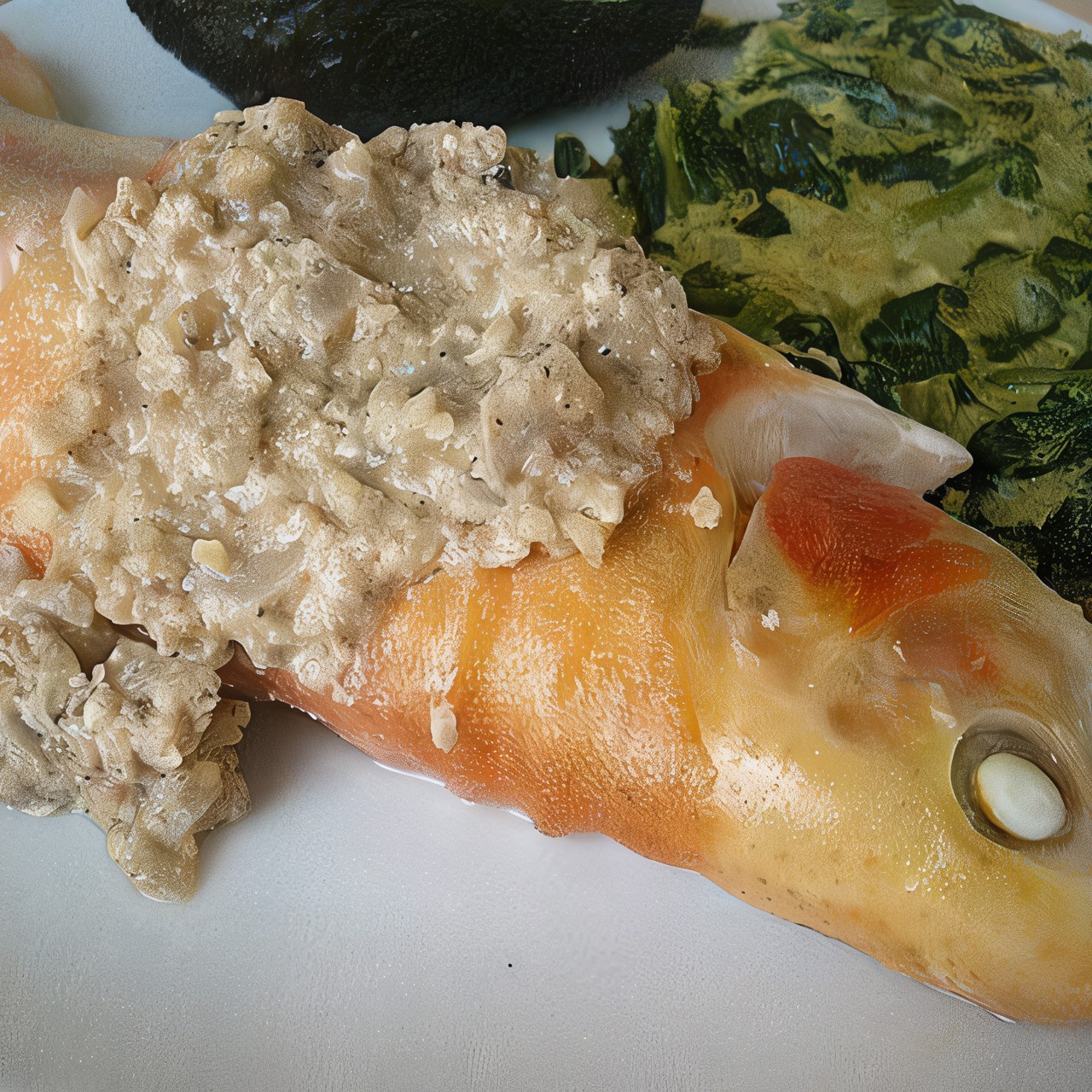 Форель с орехами по-армянски