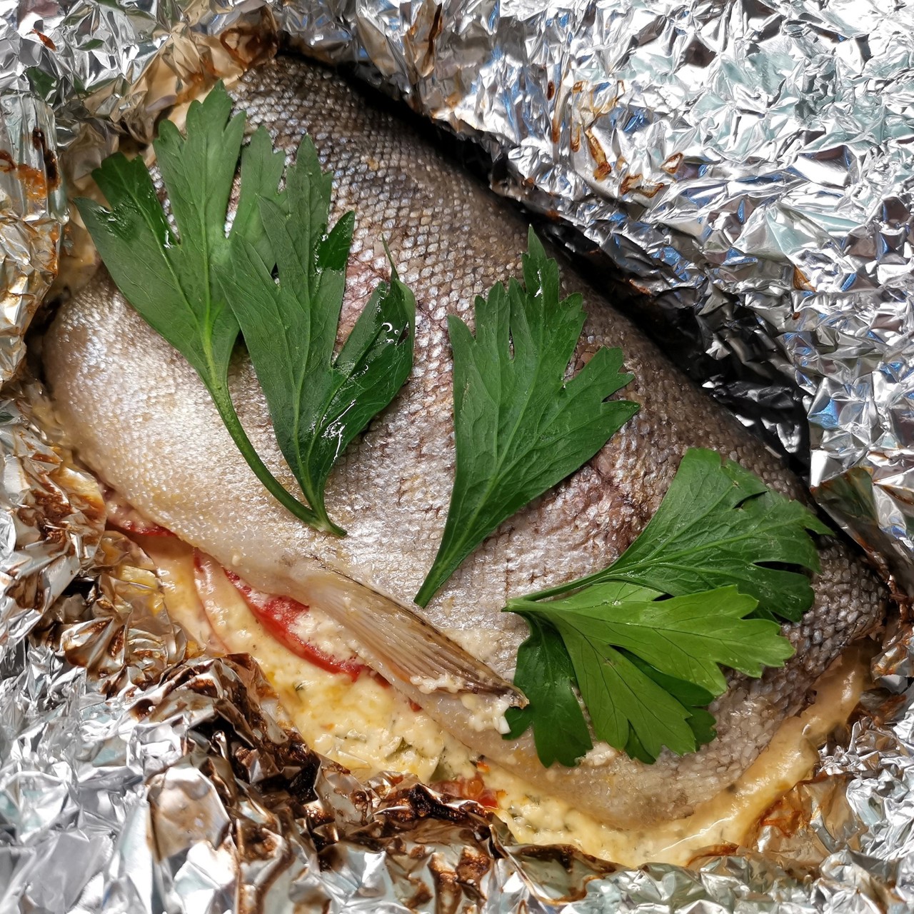 Форель в духовке