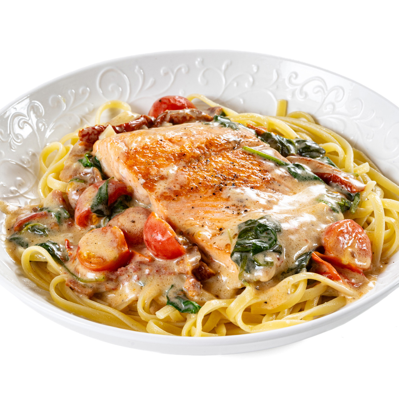 Форель в сливочном соусе