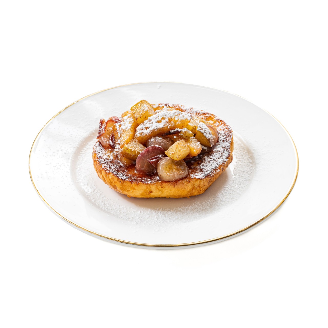 Французские гренки с фруктами