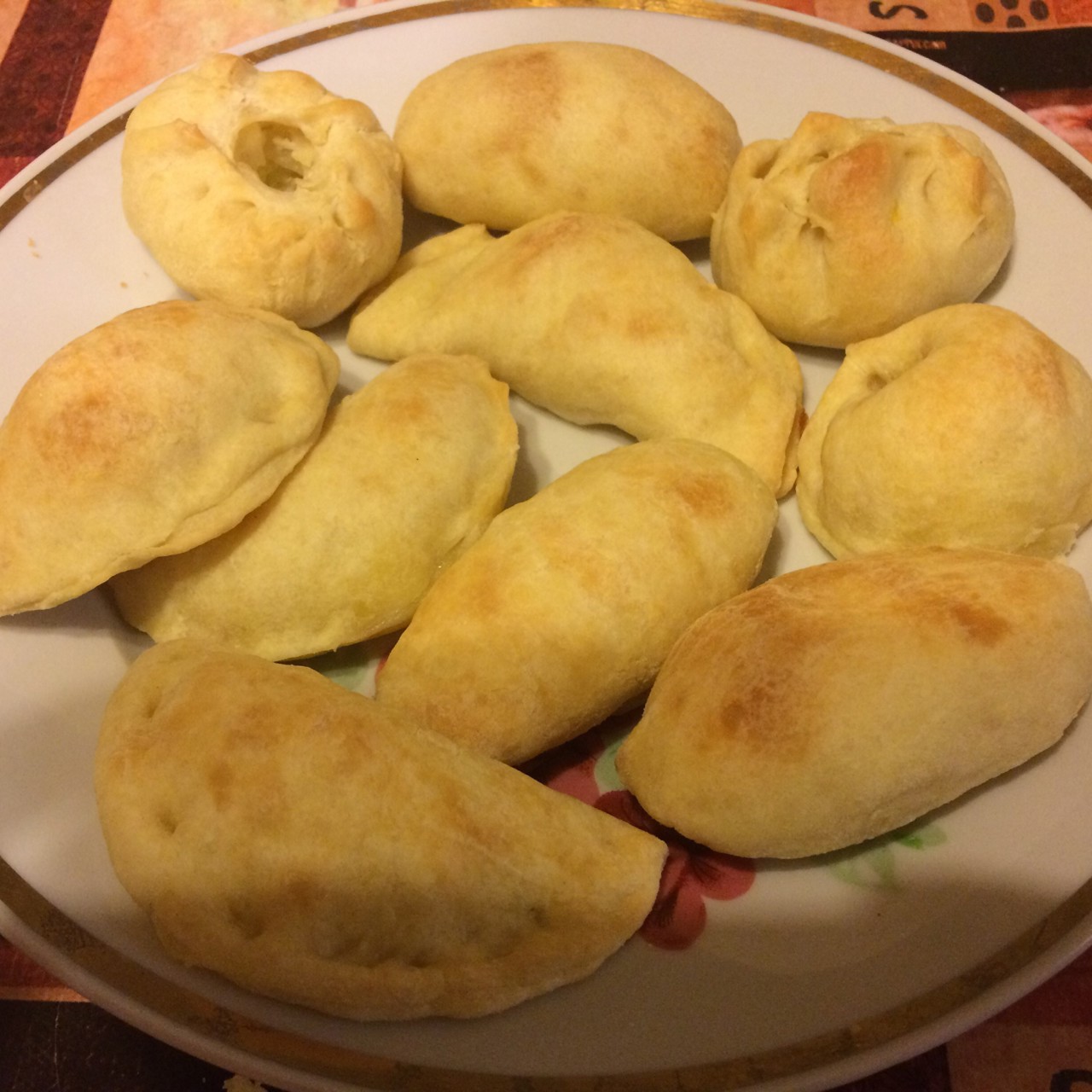 «Французские» пирожки с капустой