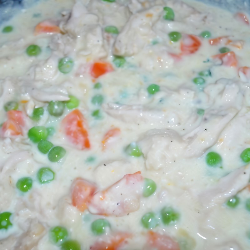 Фрикасе из куриного филе