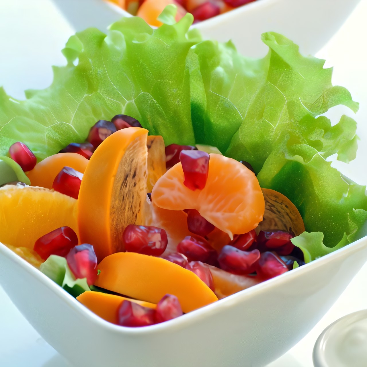 Фруктовый салат с виноградным маслом