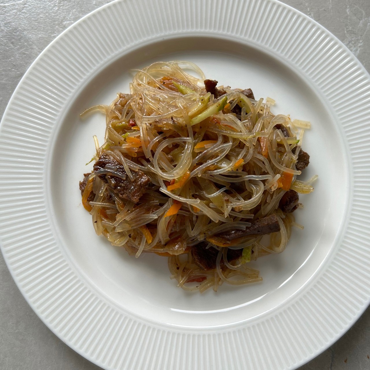 Фунчоза с говядиной