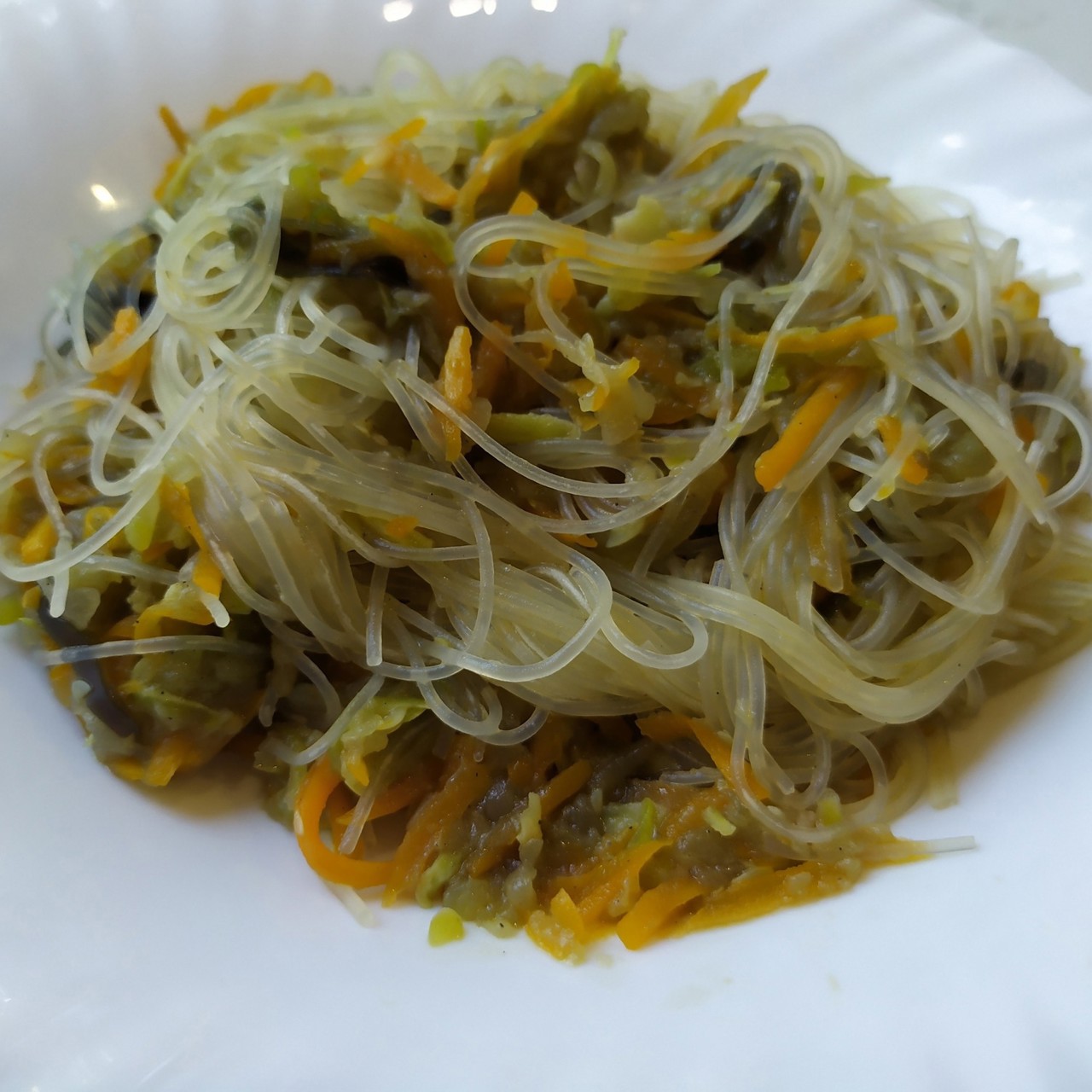 Фунчоза с овощами