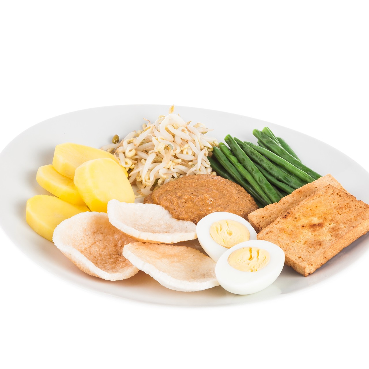 Индонезийский салат гадо-гадо