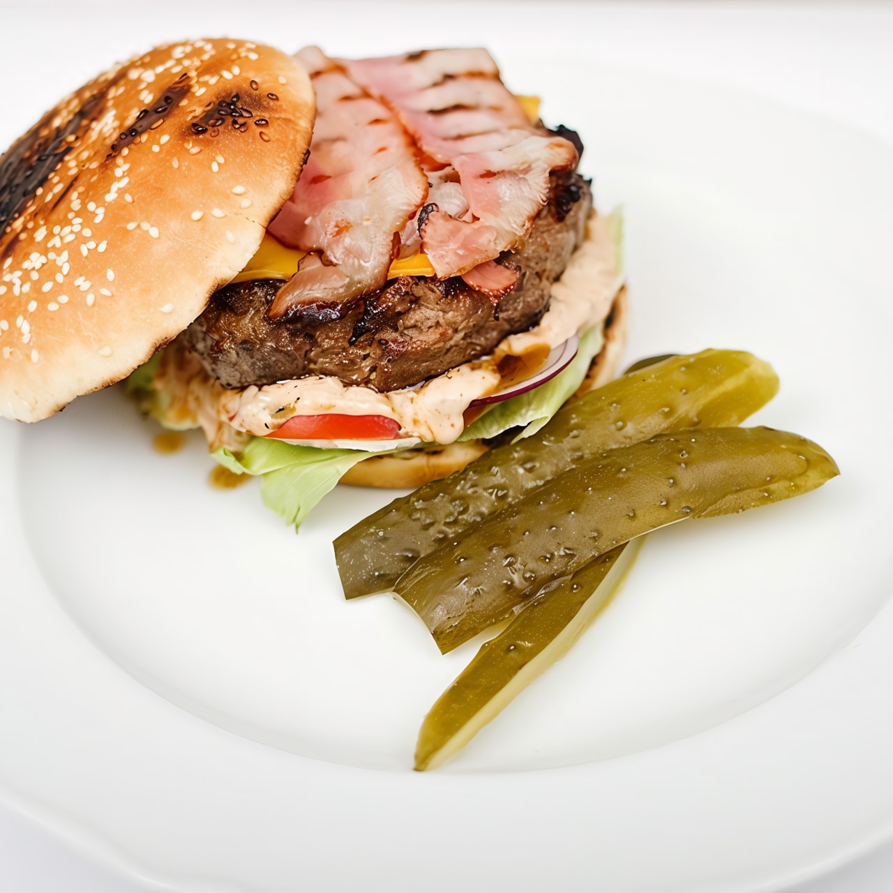 Гамбургер «Скандинавия»