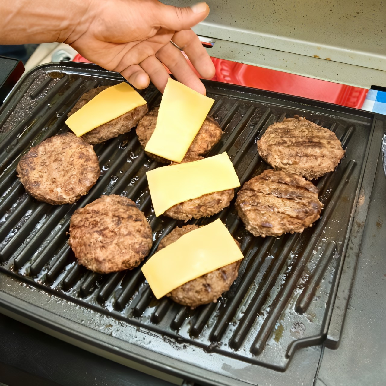 Гамбургеры с сыром