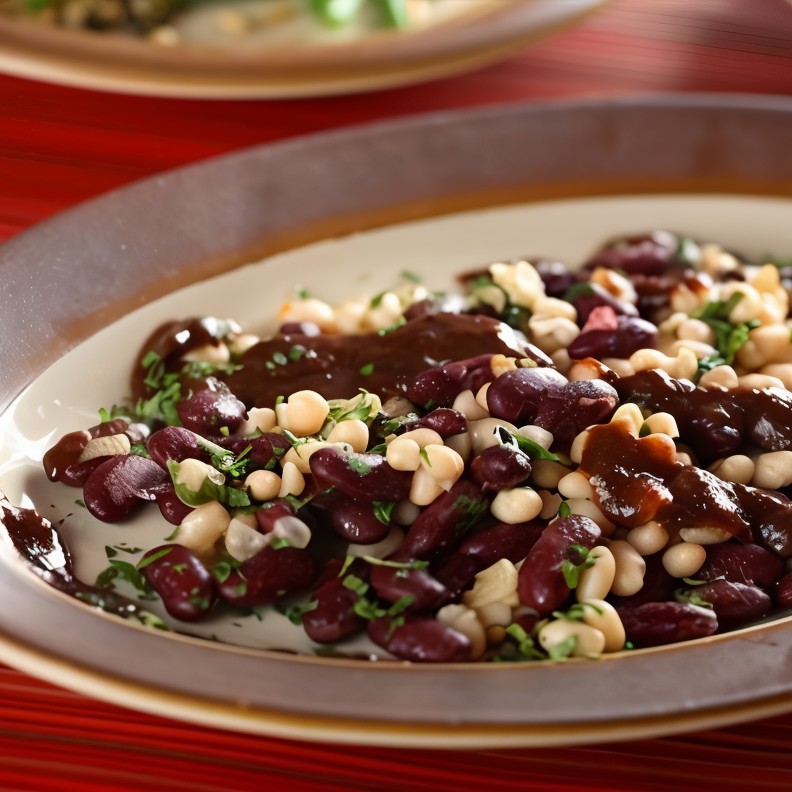 Гарнир из фасоли