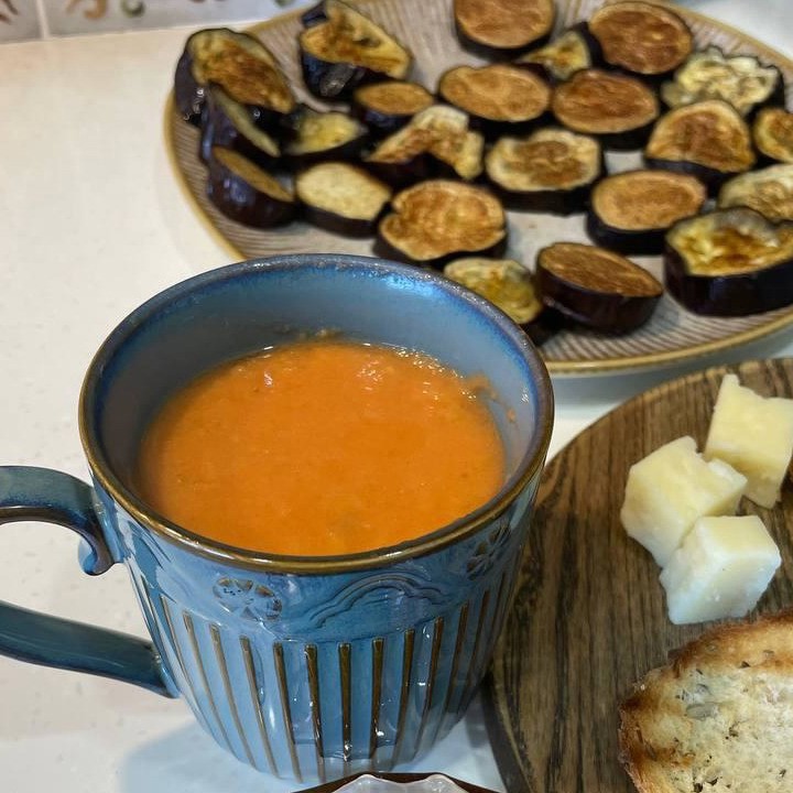 Гаспачо с кабачком