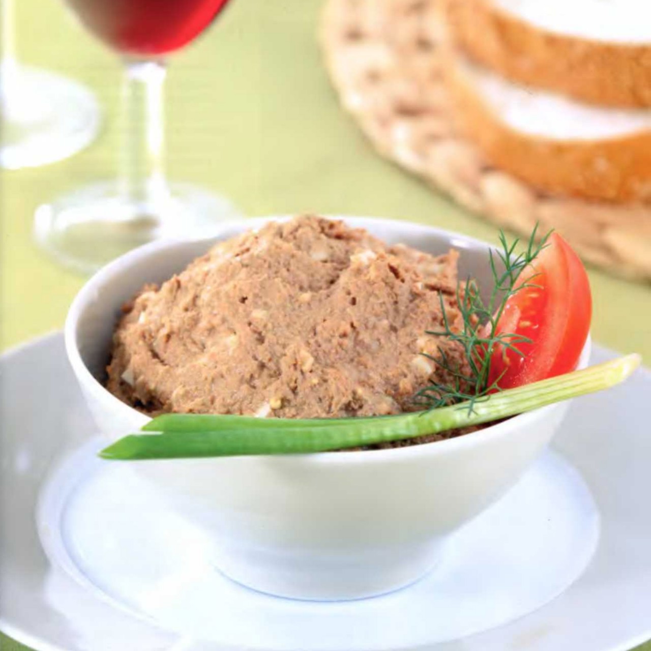 Гехакте-лебер (Паштет из куриной печени)