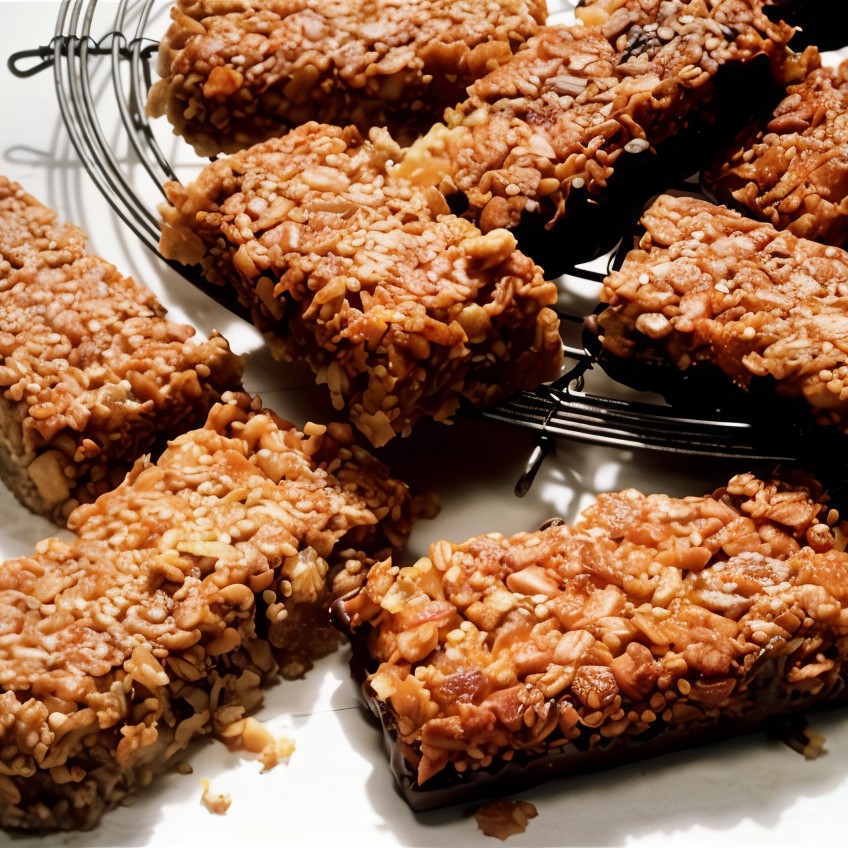 Геркулесовый пирог с фундуком