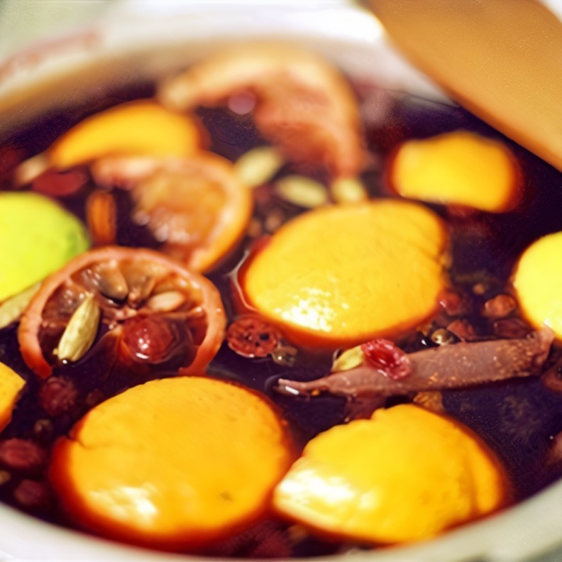 Глинтвейн из фруктов