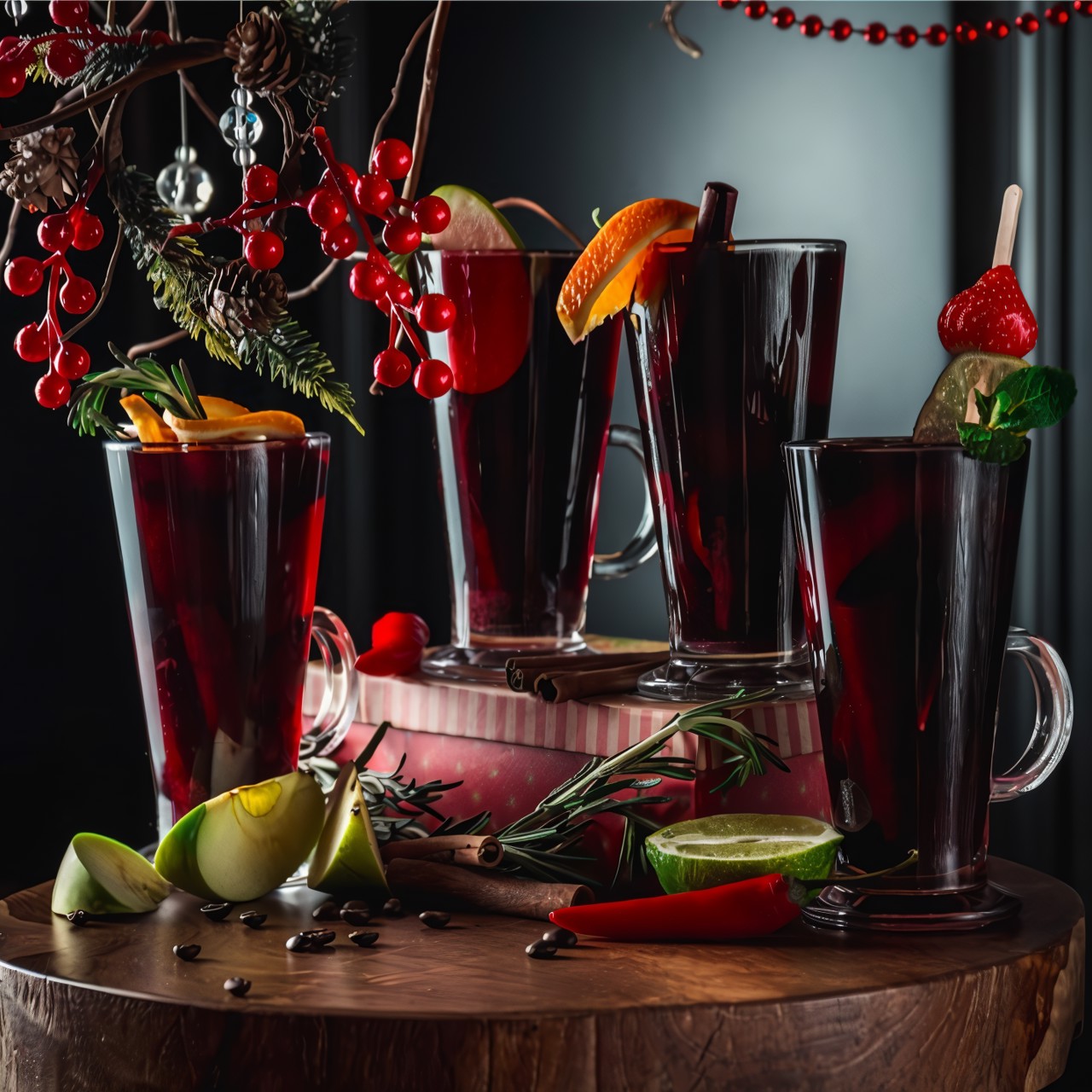 Глинтвейн с апельсиновым соком