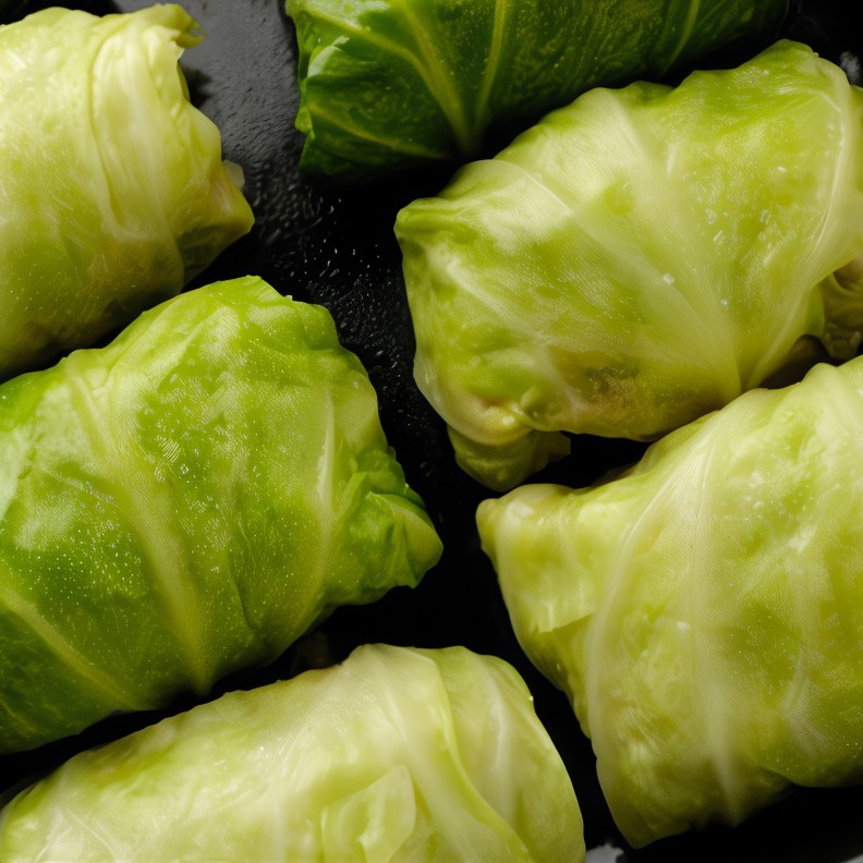 Голубцы с фруктами и сметаной