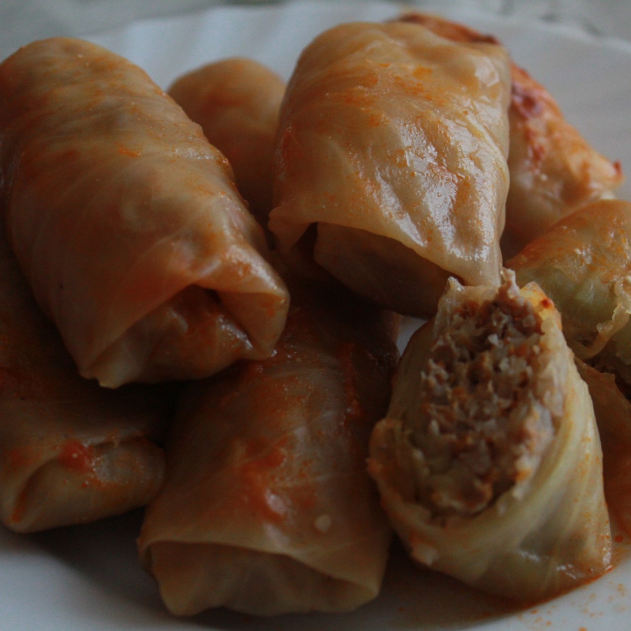 Голубцы со сметаной