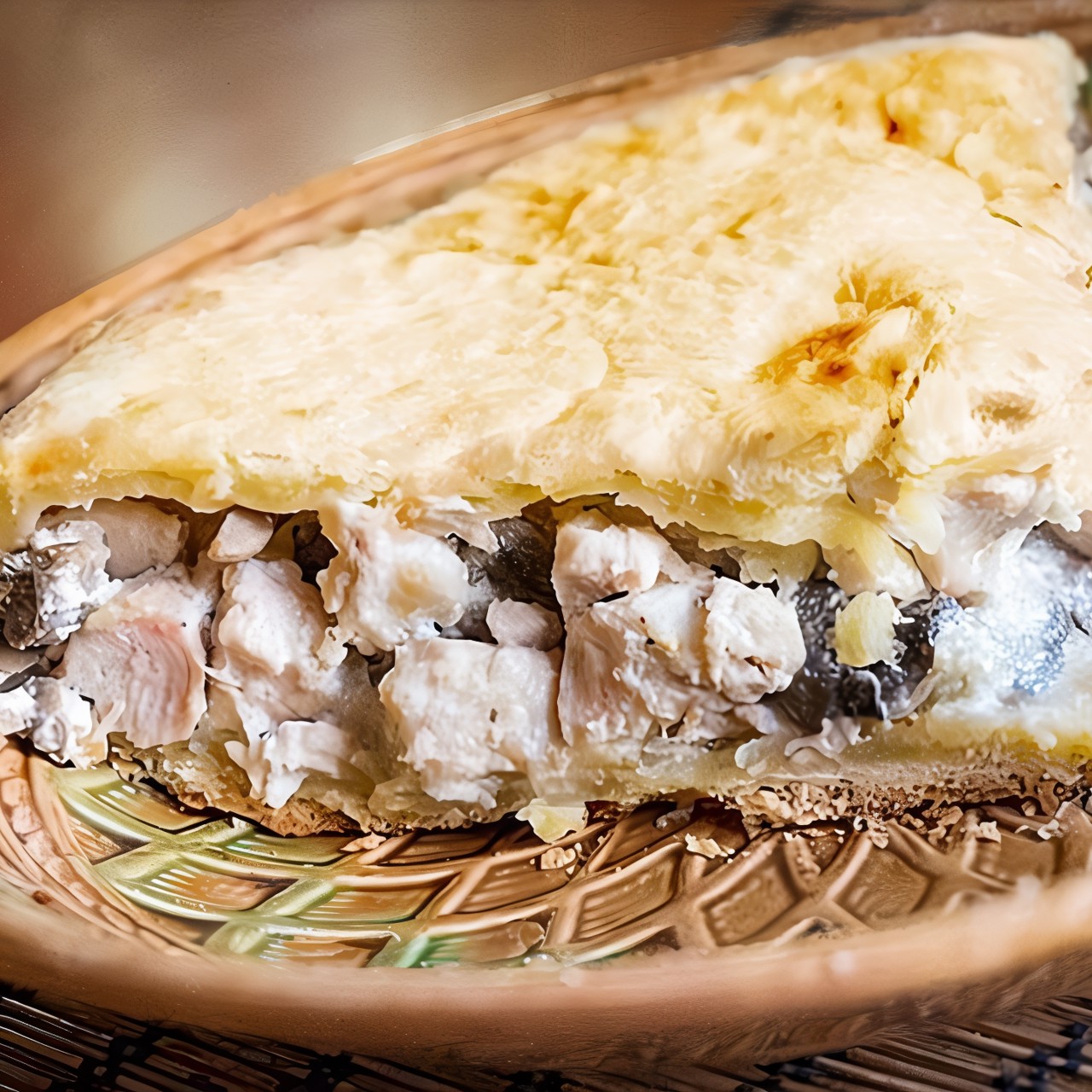 «Голубиный пирог» из курицы